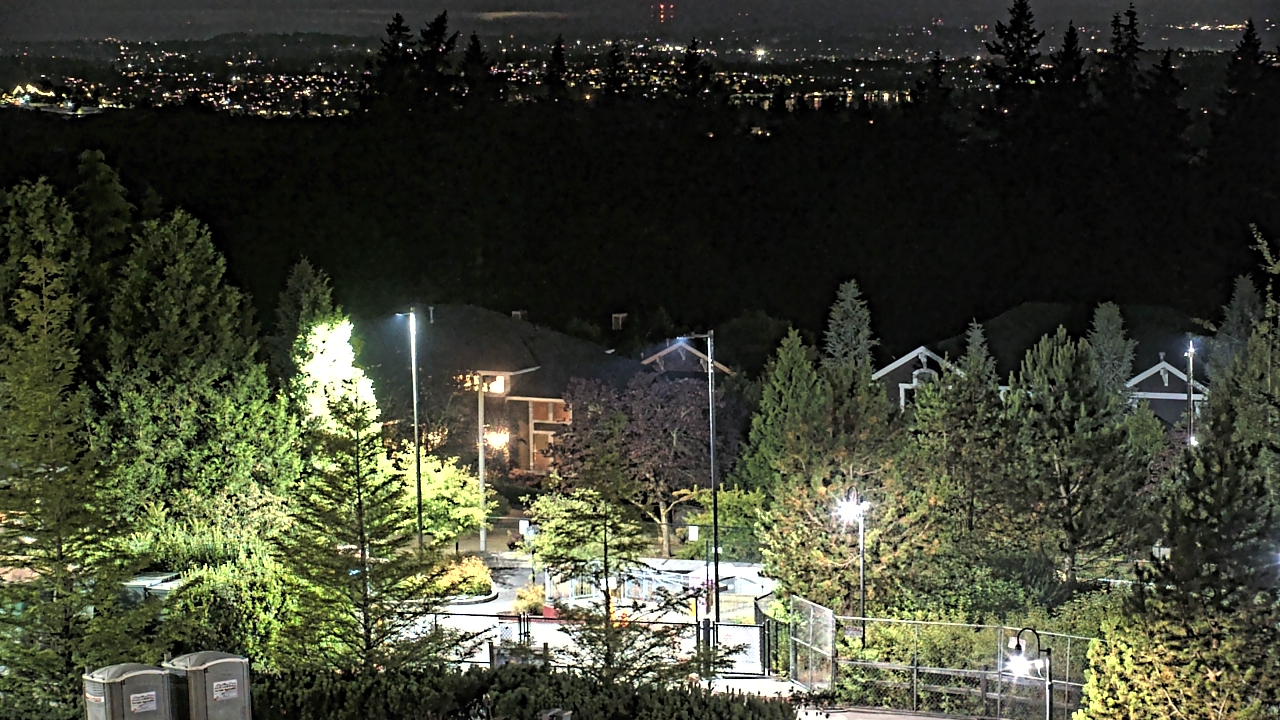Thumbnail for current weather camera view from Open Window School 1200 ft elev Cougar Mtn in Bellevue, Washington