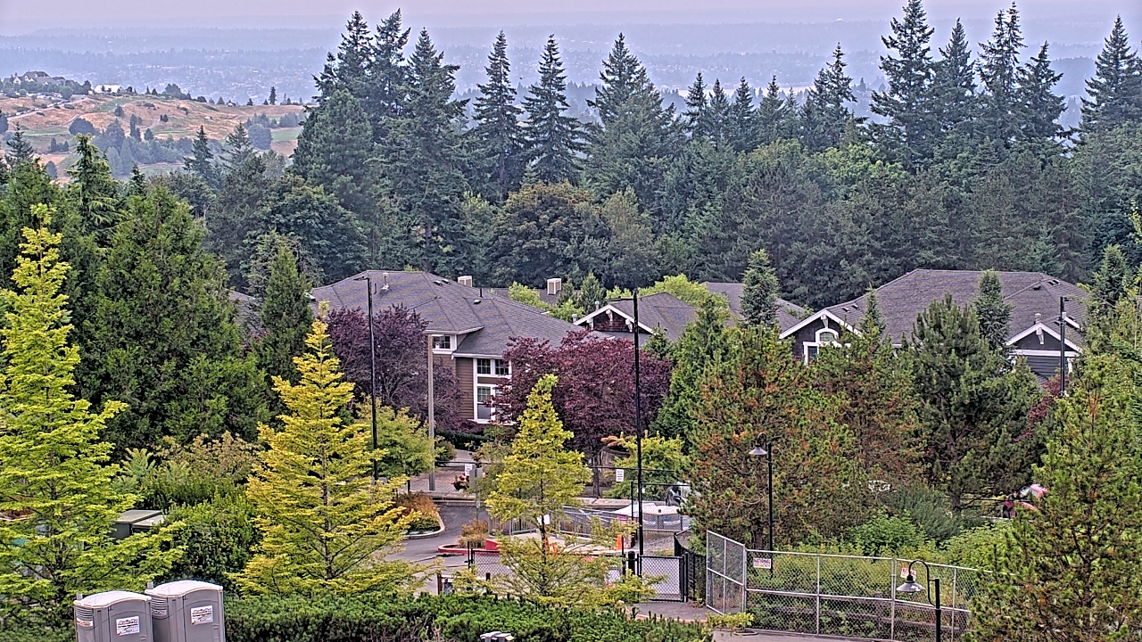 Thumbnail for current weather camera view from Open Window School 1200 ft elev Cougar Mtn in Bellevue, Washington
