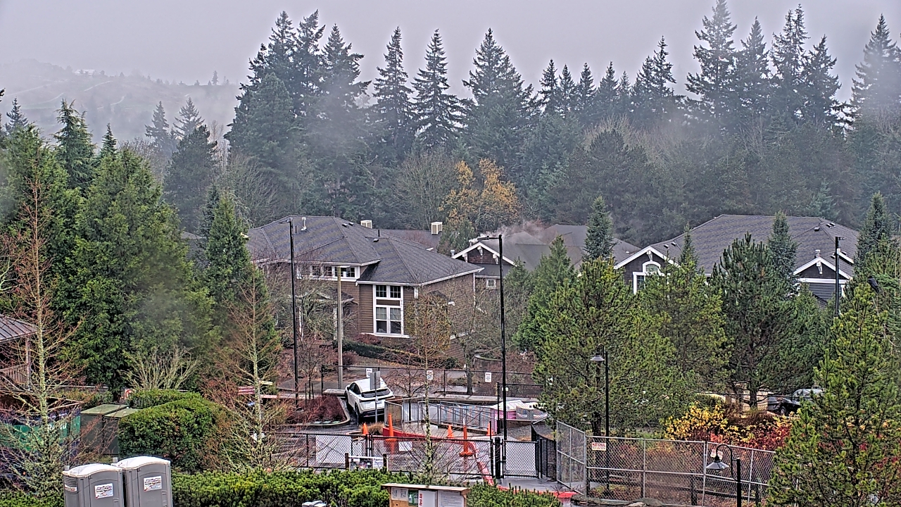 Thumbnail for current weather camera view from Open Window School 1200 ft elev Cougar Mtn in Bellevue, Washington