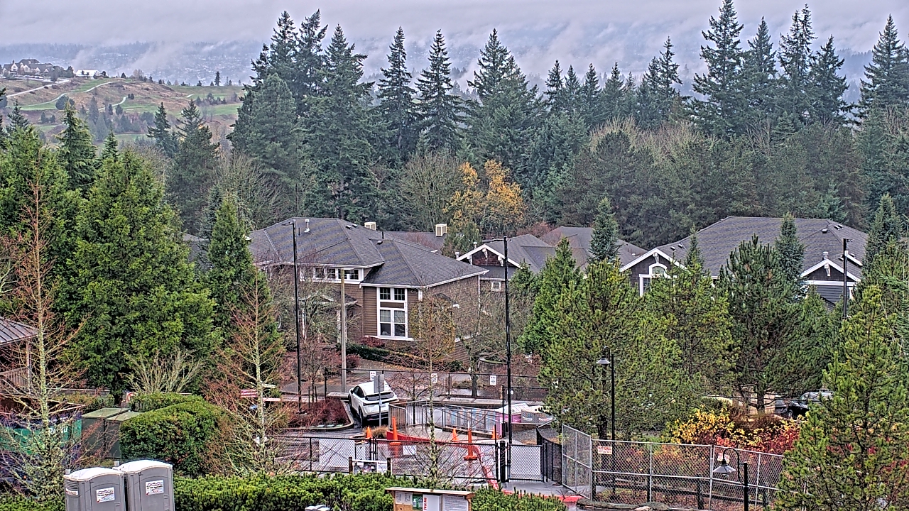 Thumbnail for current weather camera view from Open Window School 1200 ft elev Cougar Mtn in Bellevue, Washington