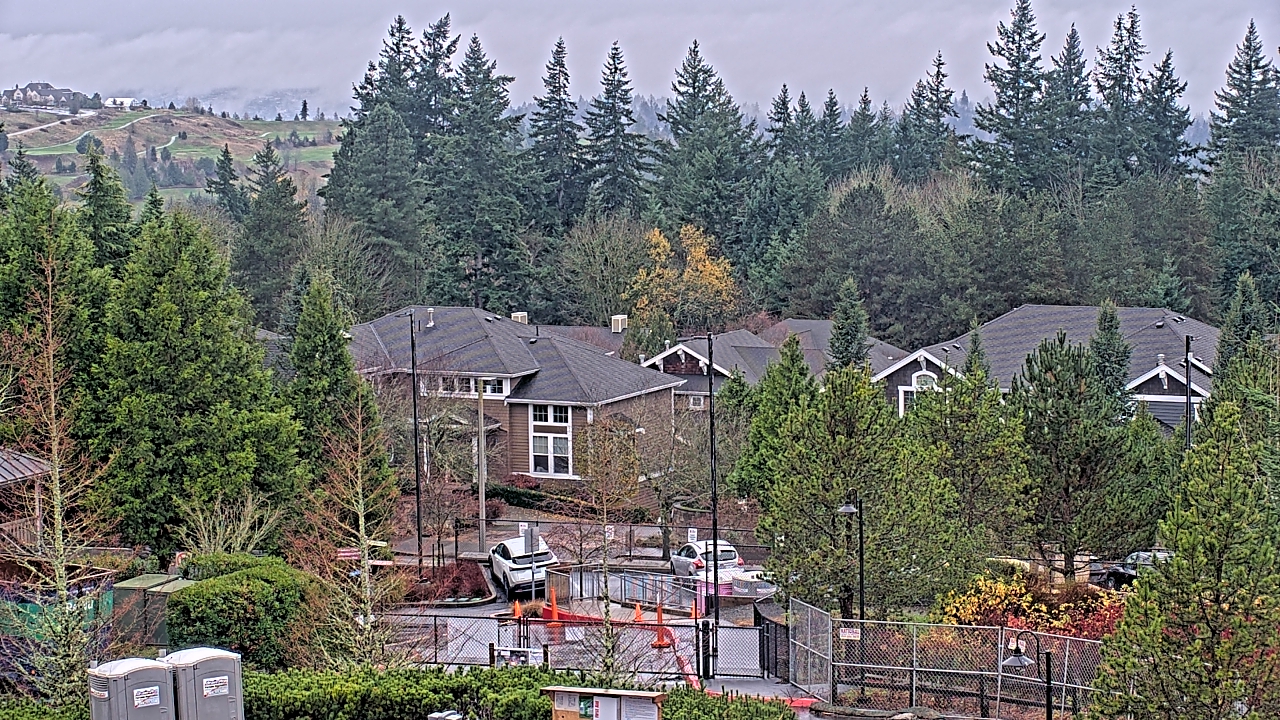 Thumbnail for current weather camera view from Open Window School 1200 ft elev Cougar Mtn in Bellevue, Washington