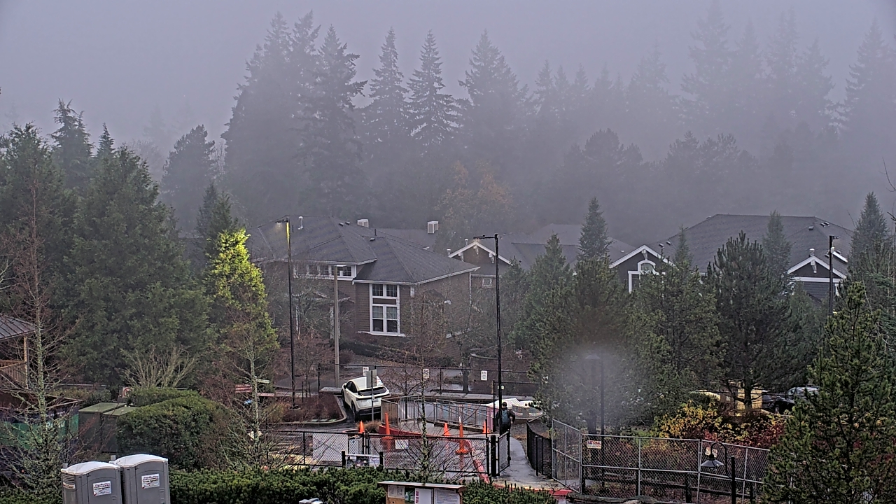 Thumbnail for current weather camera view from Open Window School 1200 ft elev Cougar Mtn in Bellevue, Washington