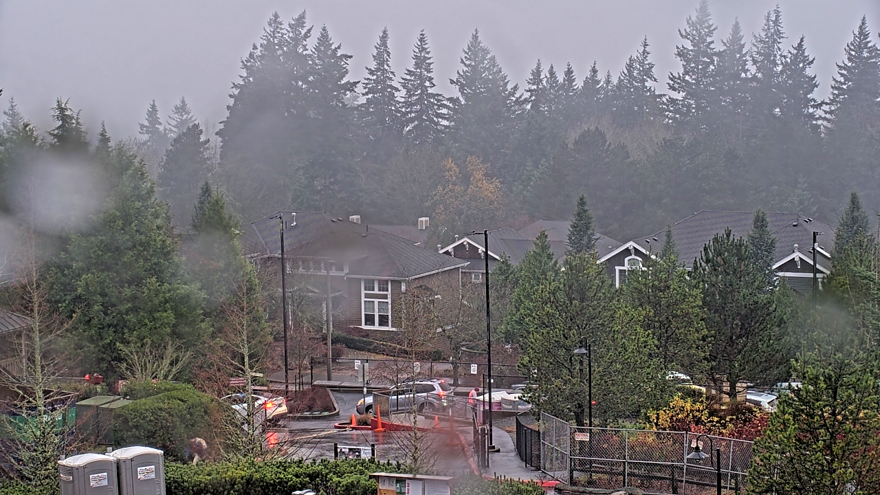 Thumbnail for current weather camera view from Open Window School 1200 ft elev Cougar Mtn in Bellevue, Washington