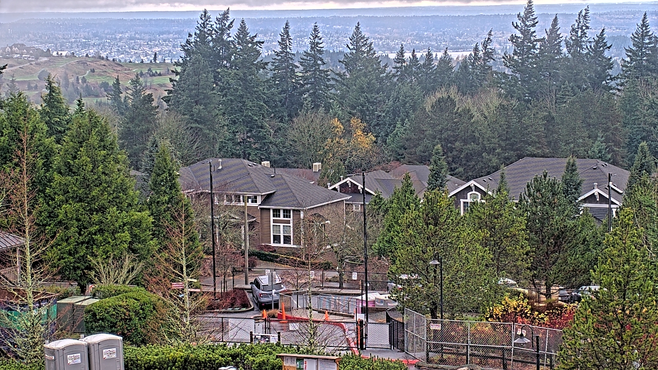 Thumbnail for current weather camera view from Open Window School 1200 ft elev Cougar Mtn in Bellevue, Washington