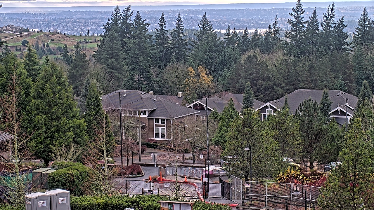 Thumbnail for current weather camera view from Open Window School 1200 ft elev Cougar Mtn in Bellevue, Washington