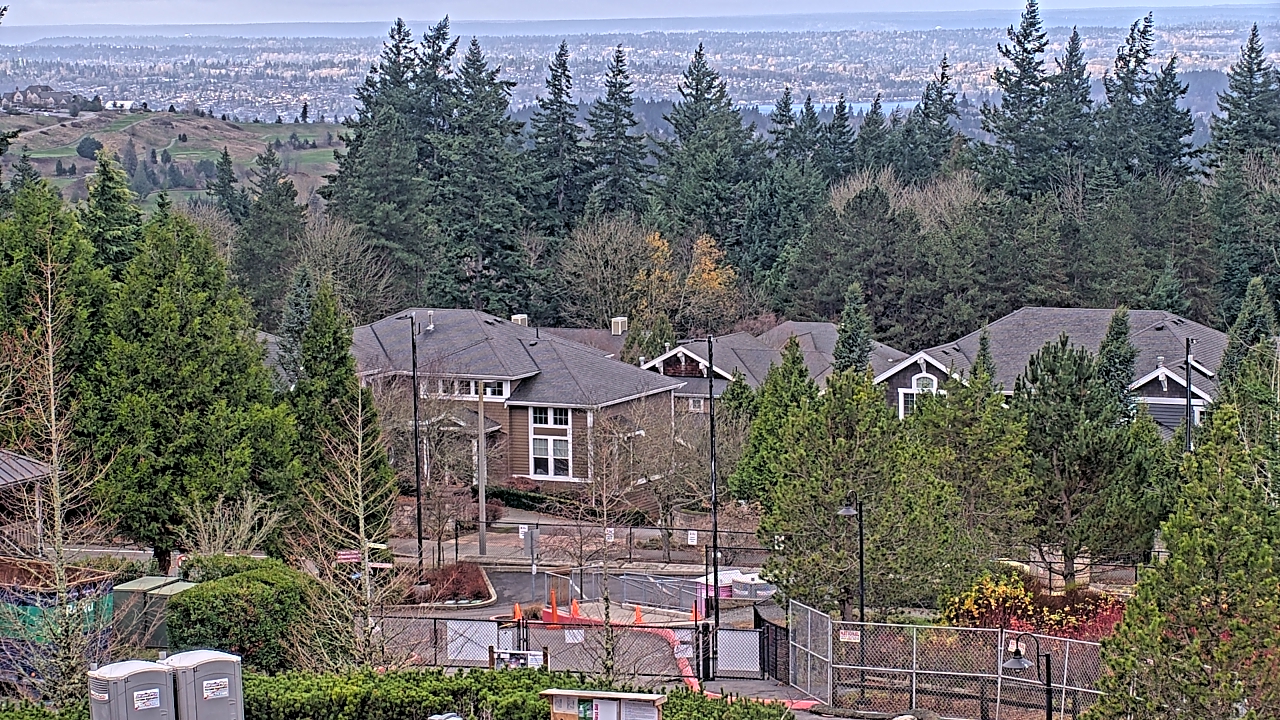 Thumbnail for current weather camera view from Open Window School 1200 ft elev Cougar Mtn in Bellevue, Washington