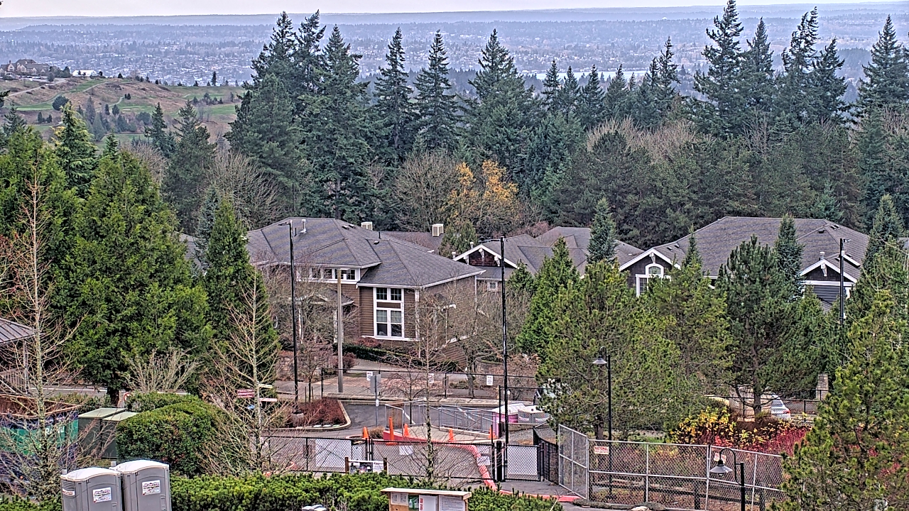 Thumbnail for current weather camera view from Open Window School 1200 ft elev Cougar Mtn in Bellevue, Washington