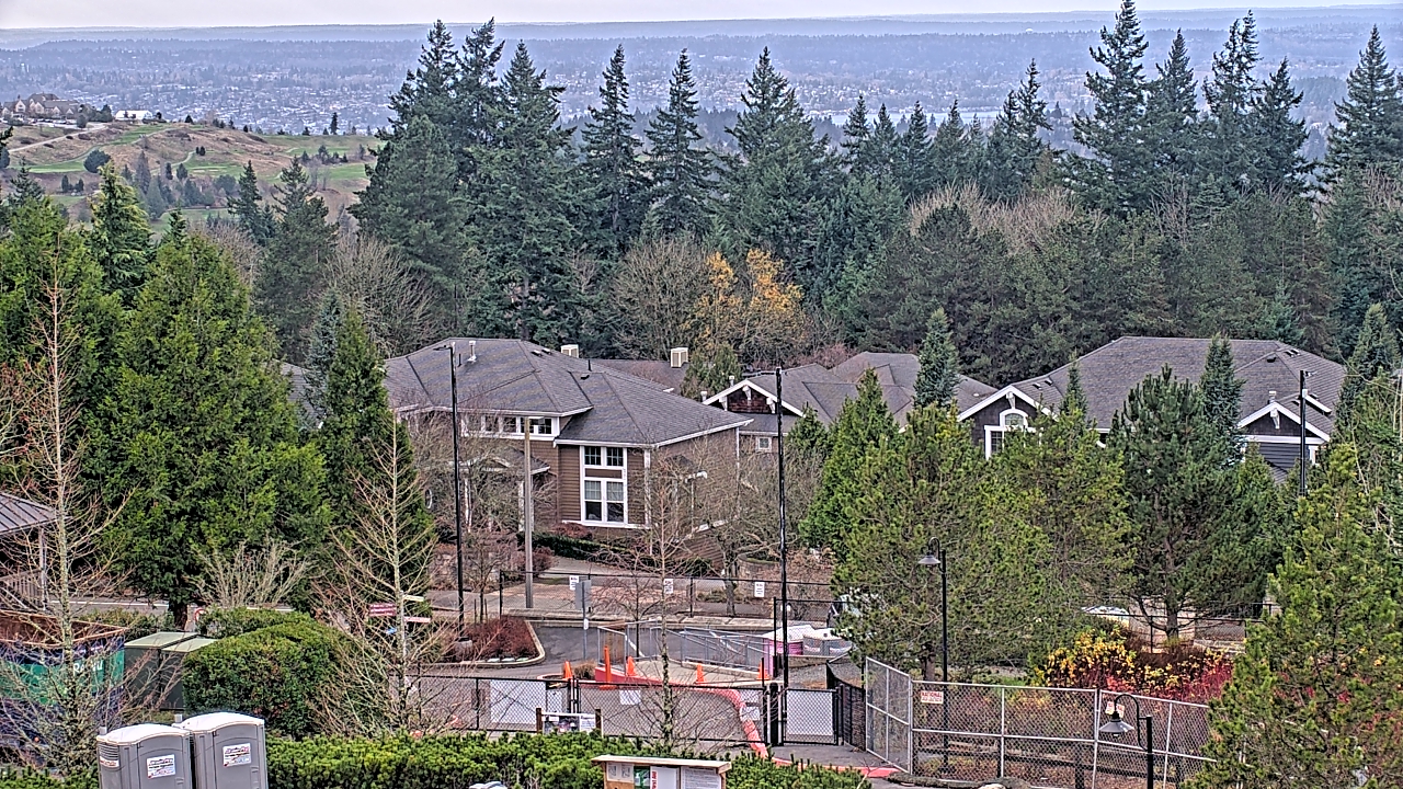 Thumbnail for current weather camera view from Open Window School 1200 ft elev Cougar Mtn in Bellevue, Washington