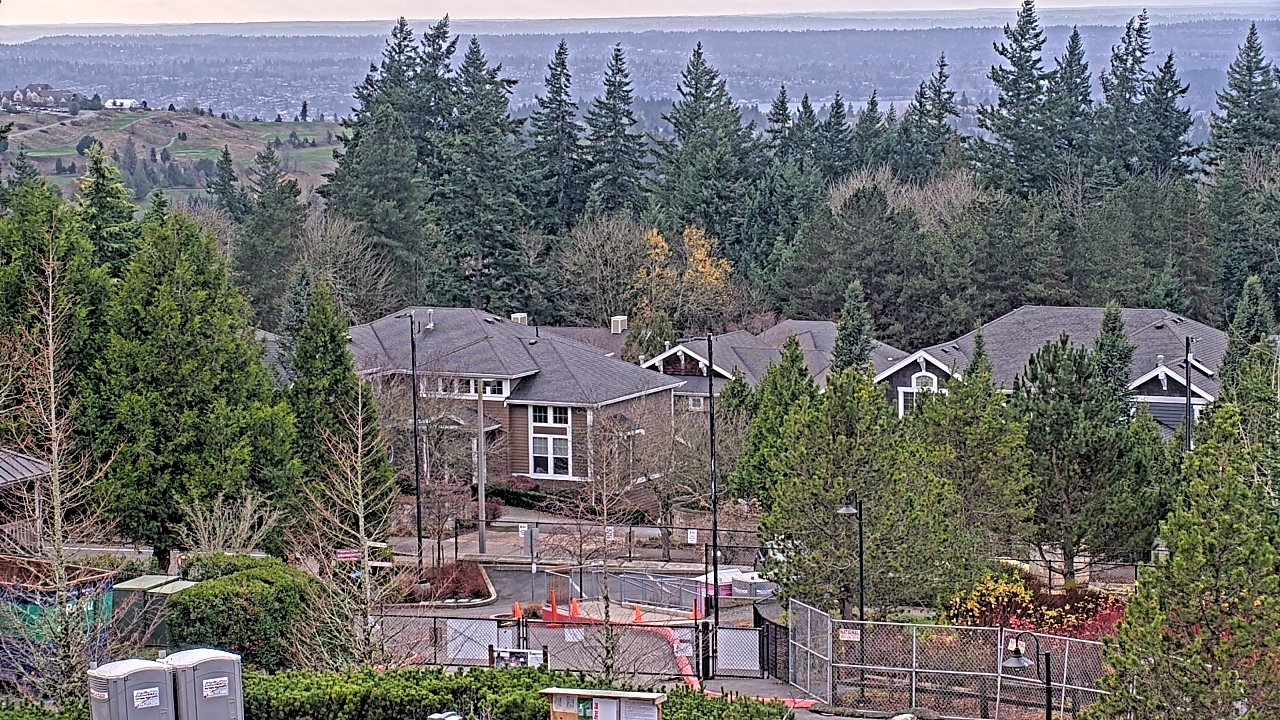 Thumbnail for current weather camera view from Open Window School 1200 ft elev Cougar Mtn in Bellevue, Washington