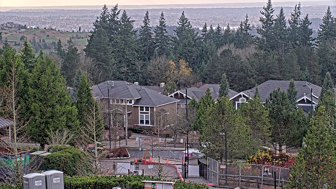 Thumbnail for current weather camera view from Open Window School 1200 ft elev Cougar Mtn in Bellevue, Washington