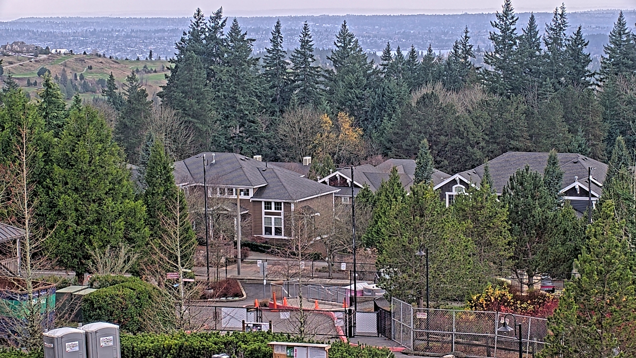 Thumbnail for current weather camera view from Open Window School 1200 ft elev Cougar Mtn in Bellevue, Washington