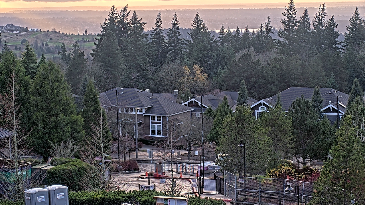 Thumbnail for current weather camera view from Open Window School 1200 ft elev Cougar Mtn in Bellevue, Washington