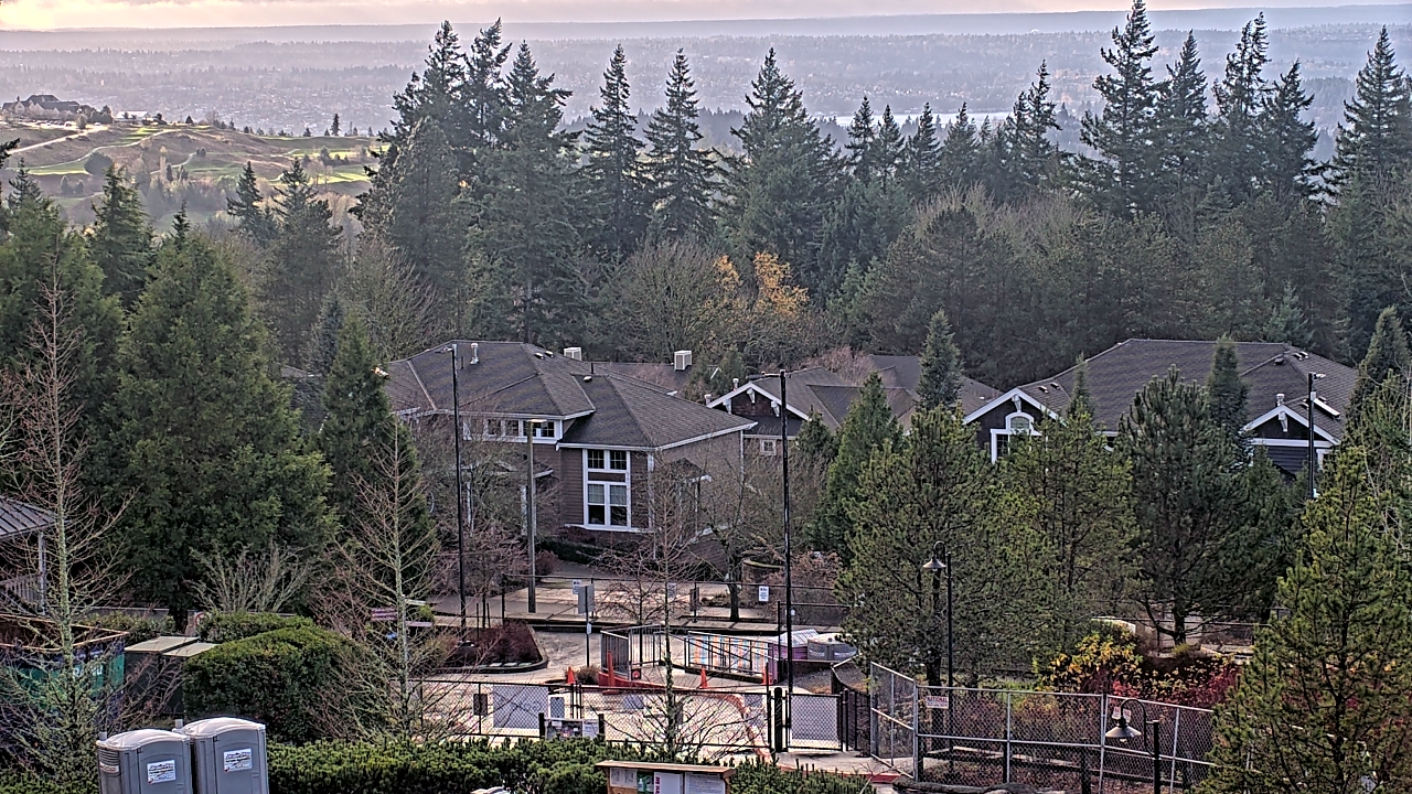 Thumbnail for current weather camera view from Open Window School 1200 ft elev Cougar Mtn in Bellevue, Washington