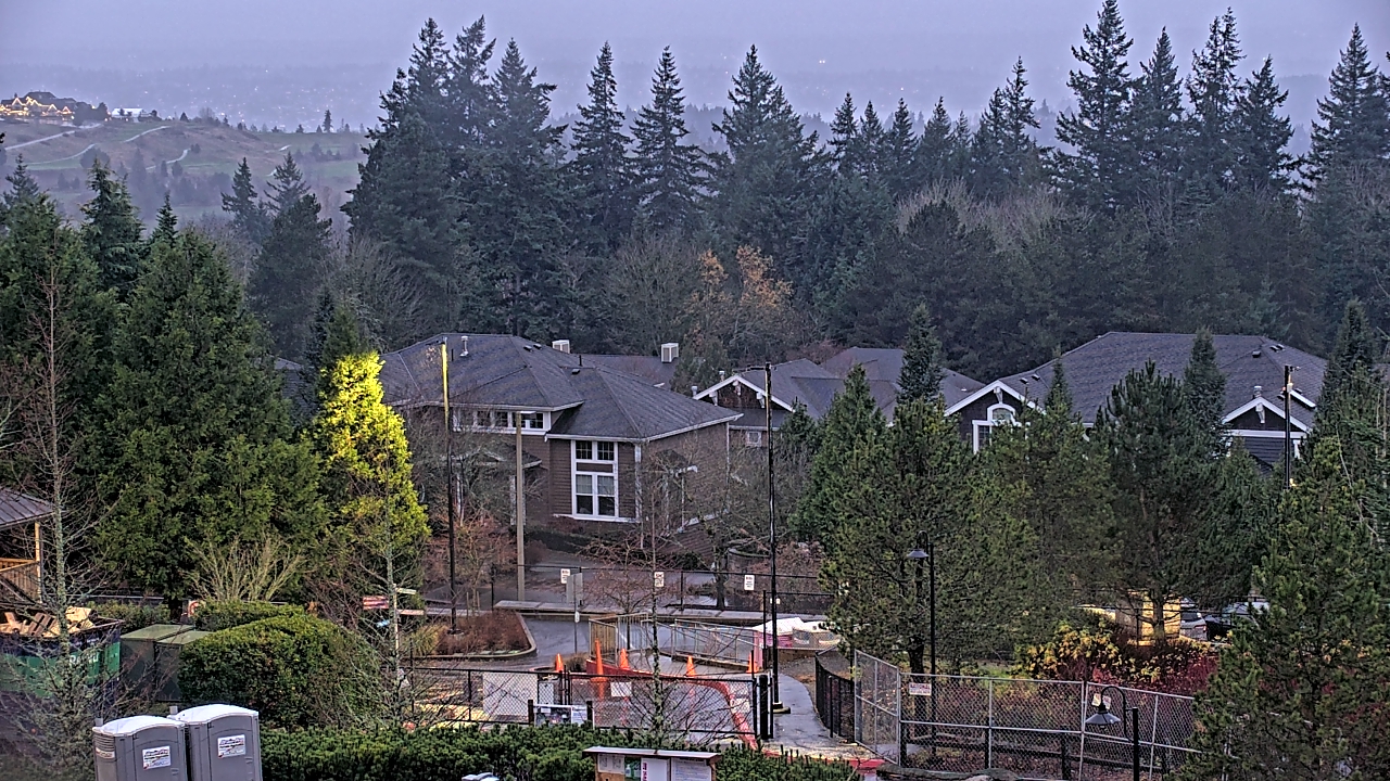 Thumbnail for current weather camera view from Open Window School 1200 ft elev Cougar Mtn in Bellevue, Washington