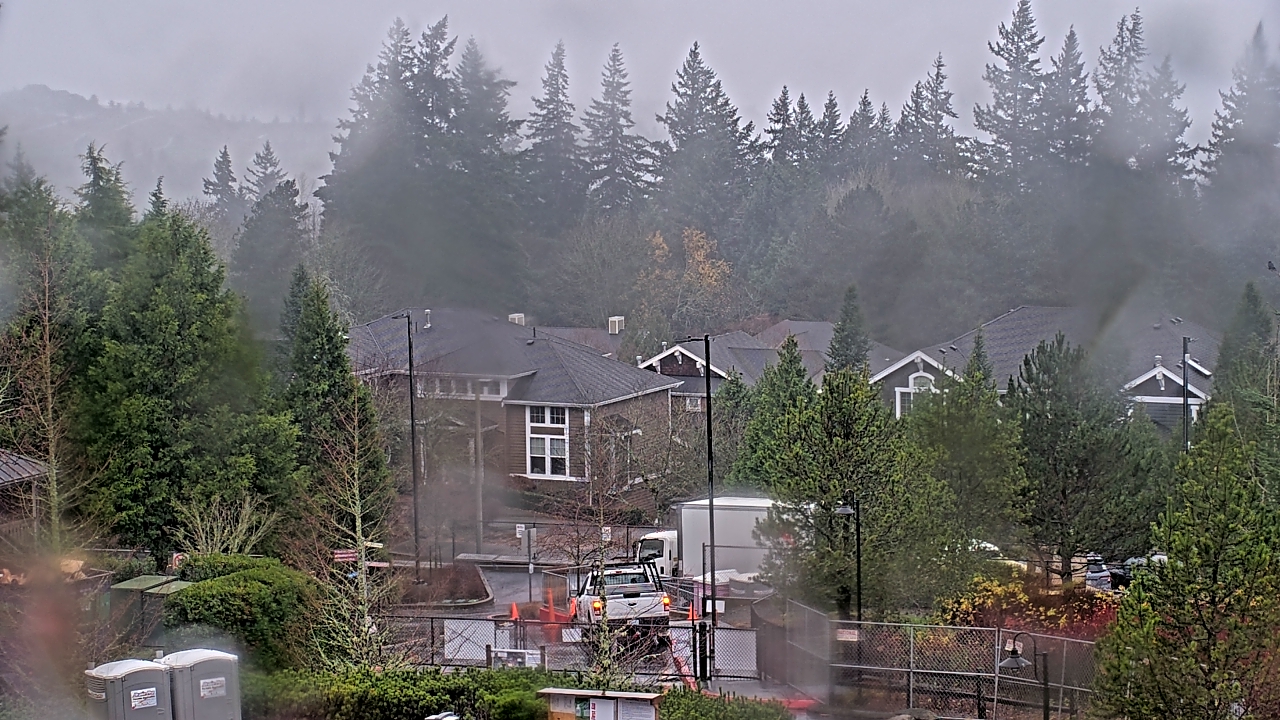 Thumbnail for current weather camera view from Open Window School 1200 ft elev Cougar Mtn in Bellevue, Washington