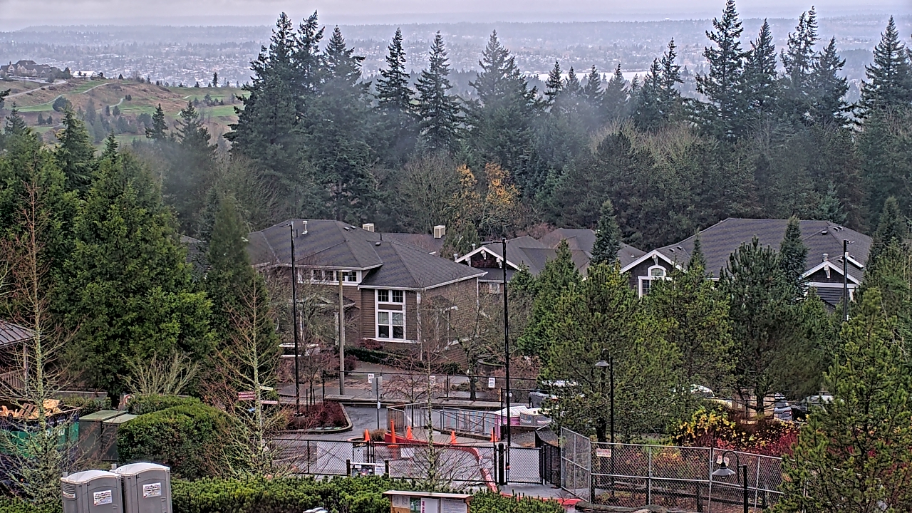 Thumbnail for current weather camera view from Open Window School 1200 ft elev Cougar Mtn in Bellevue, Washington