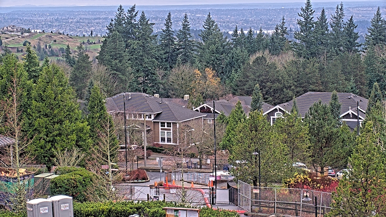 Thumbnail for current weather camera view from Open Window School 1200 ft elev Cougar Mtn in Bellevue, Washington