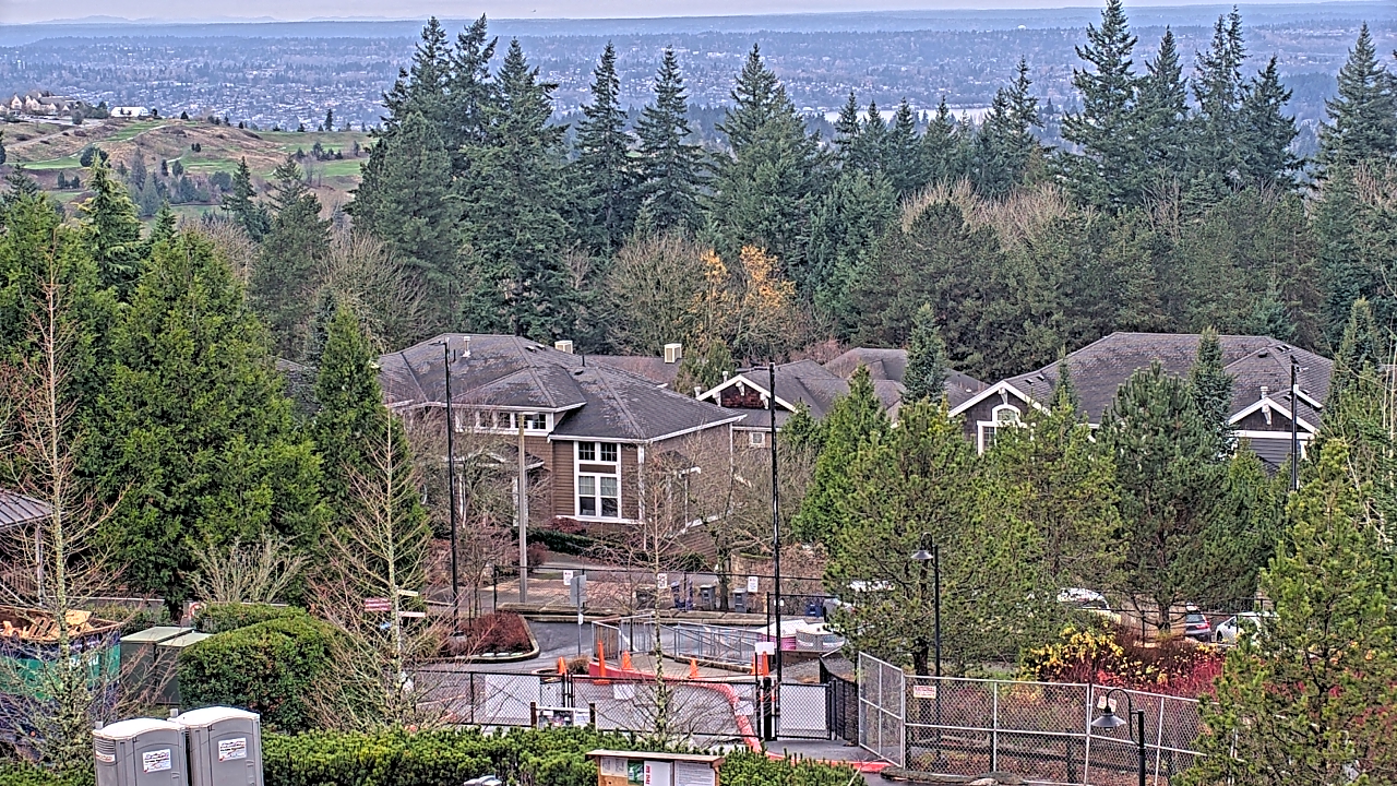 Thumbnail for current weather camera view from Open Window School 1200 ft elev Cougar Mtn in Bellevue, Washington