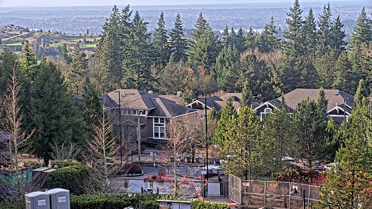 Thumbnail for current weather camera view from Open Window School 1200 ft elev Cougar Mtn in Bellevue, Washington