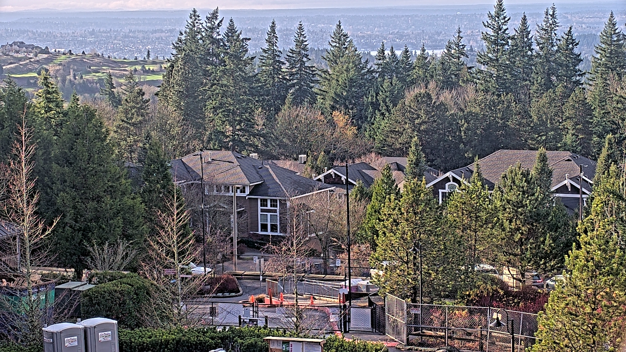 Thumbnail for current weather camera view from Open Window School 1200 ft elev Cougar Mtn in Bellevue, Washington