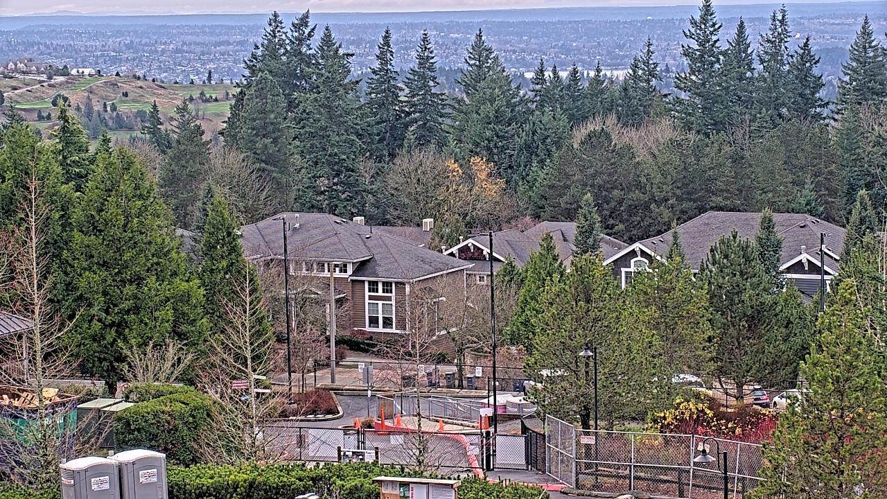 Thumbnail for current weather camera view from Open Window School 1200 ft elev Cougar Mtn in Bellevue, Washington