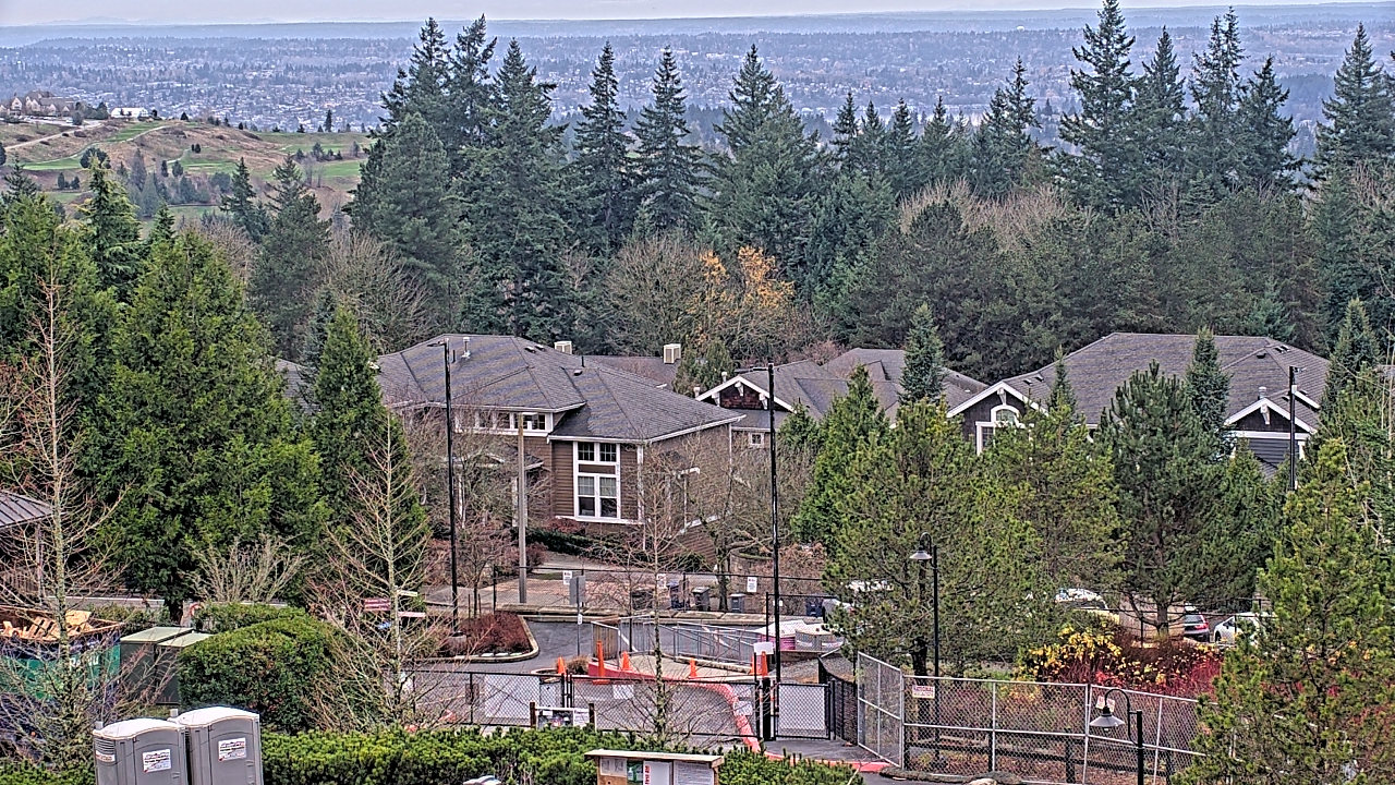 Thumbnail for current weather camera view from Open Window School 1200 ft elev Cougar Mtn in Bellevue, Washington