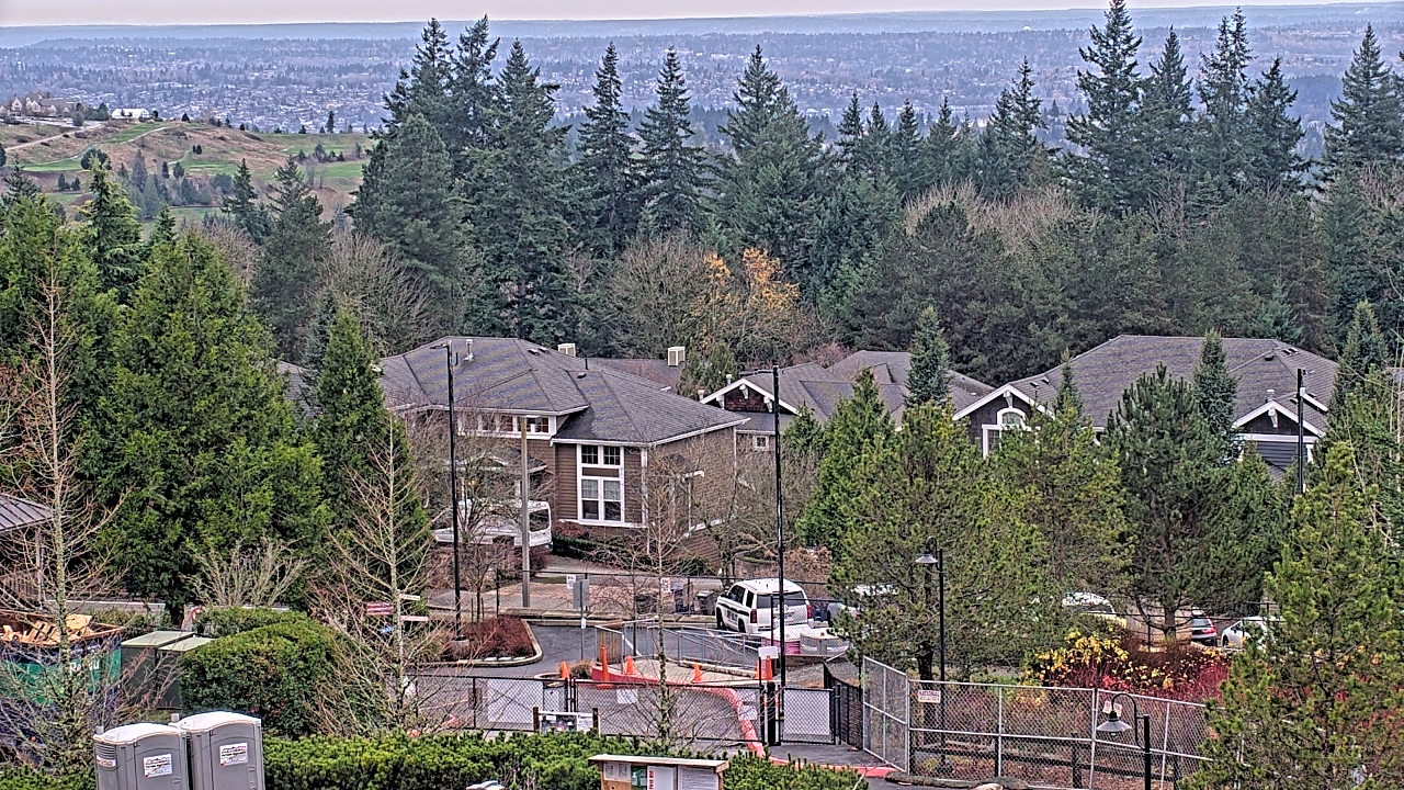 Thumbnail for current weather camera view from Open Window School 1200 ft elev Cougar Mtn in Bellevue, Washington