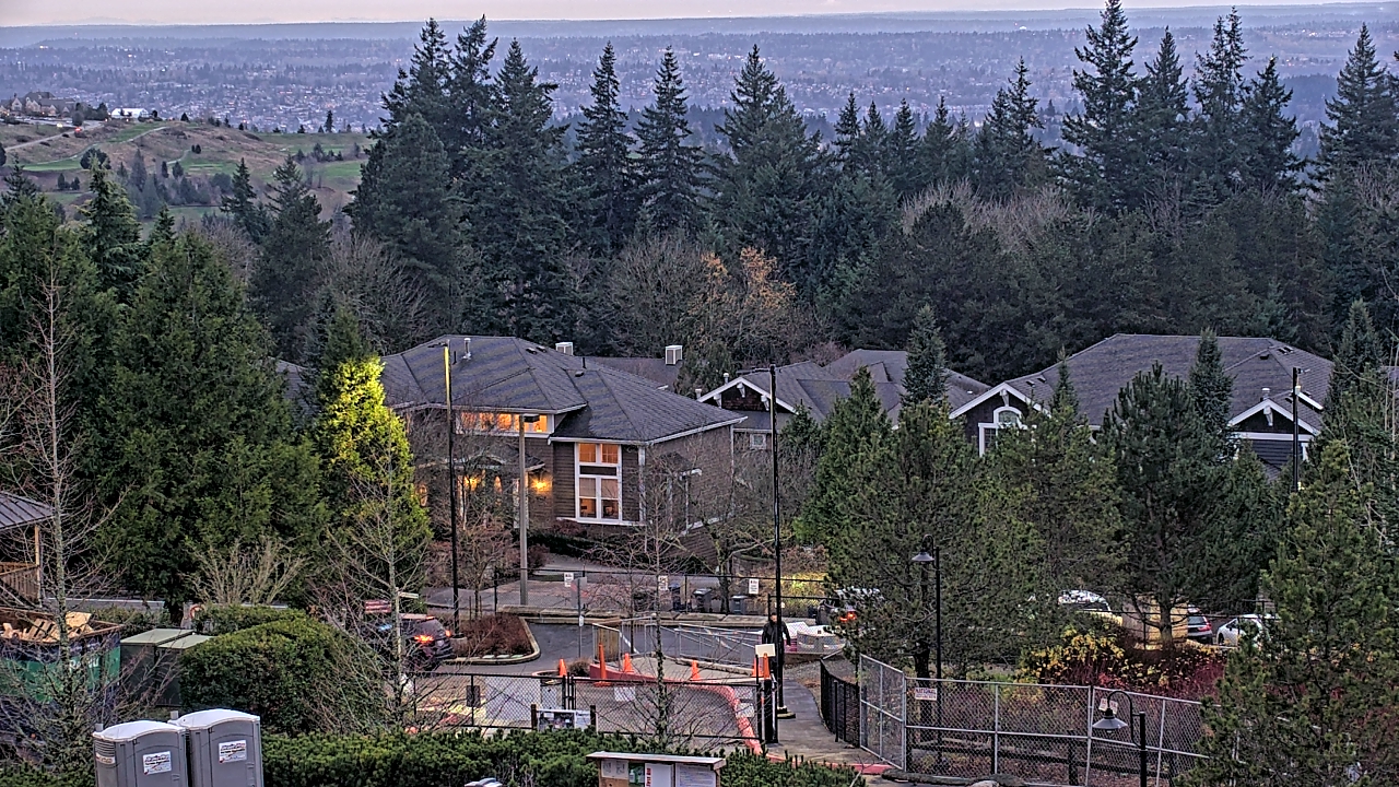 Thumbnail for current weather camera view from Open Window School 1200 ft elev Cougar Mtn in Bellevue, Washington