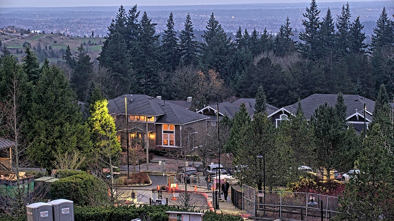 Thumbnail for current weather camera view from Open Window School 1200 ft elev Cougar Mtn in Bellevue, Washington