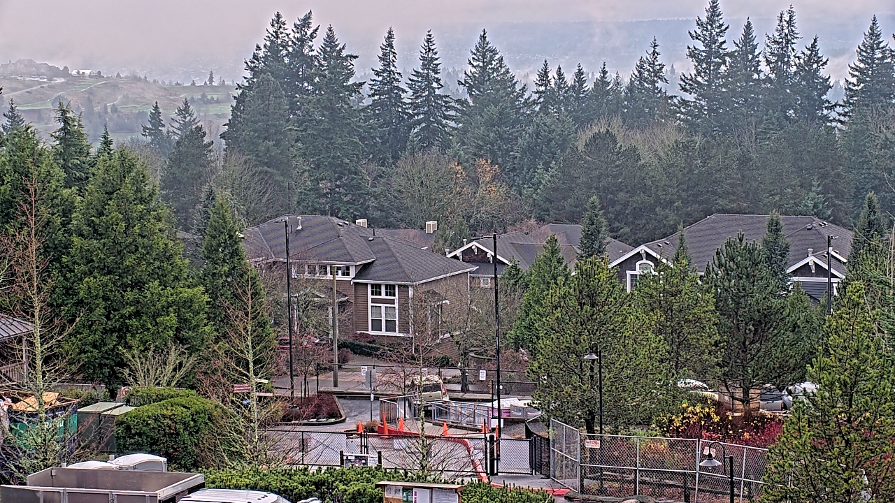 Thumbnail for current weather camera view from Open Window School 1200 ft elev Cougar Mtn in Bellevue, Washington