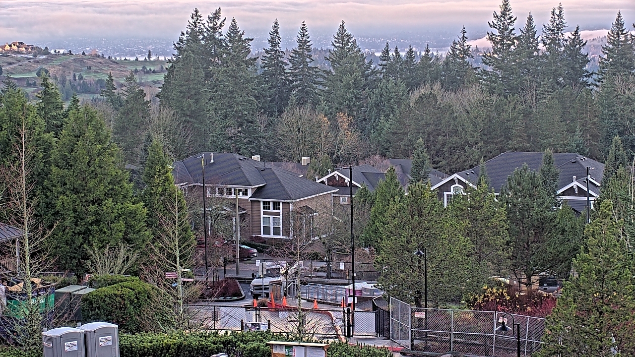 Thumbnail for current weather camera view from Open Window School 1200 ft elev Cougar Mtn in Bellevue, Washington