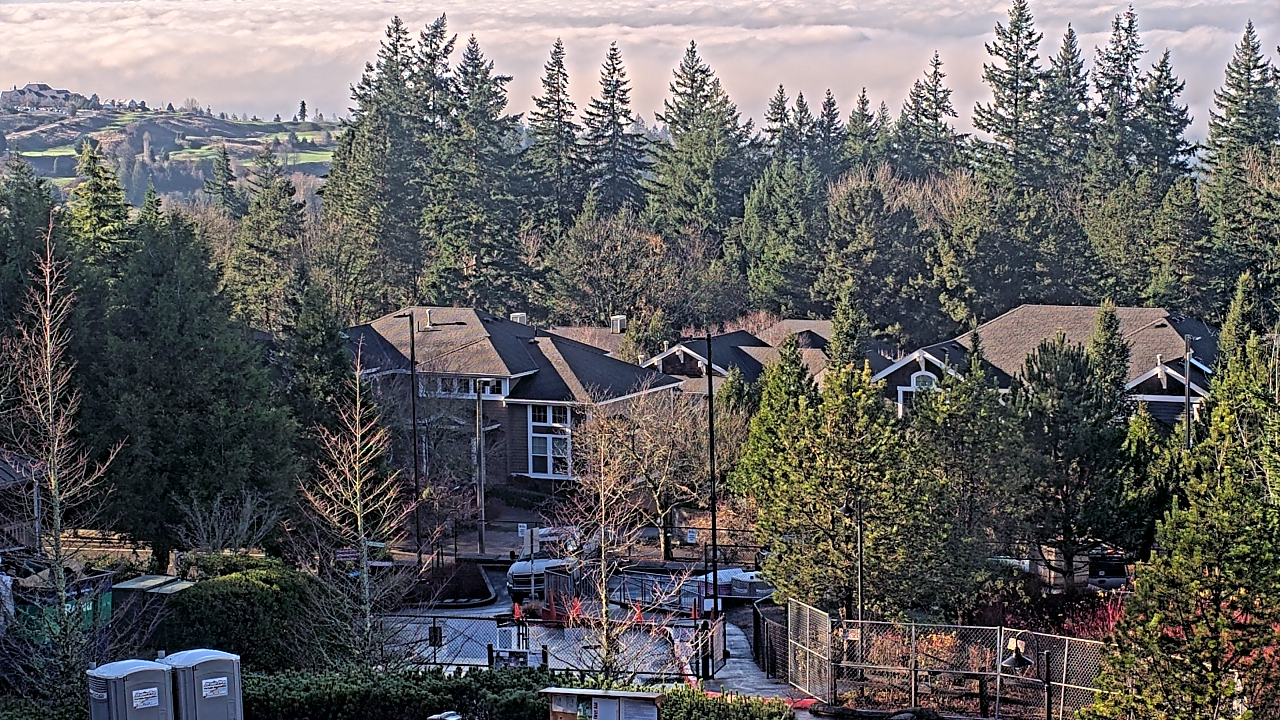 Thumbnail for current weather camera view from Open Window School 1200 ft elev Cougar Mtn in Bellevue, Washington