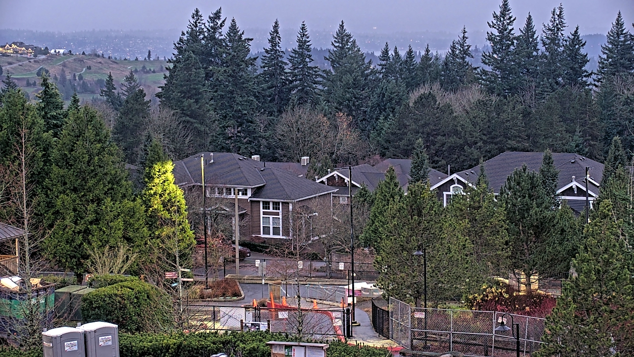 Thumbnail for current weather camera view from Open Window School 1200 ft elev Cougar Mtn in Bellevue, Washington