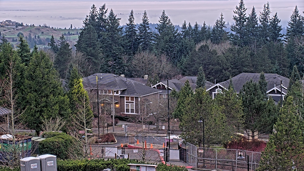 Thumbnail for current weather camera view from Open Window School 1200 ft elev Cougar Mtn in Bellevue, Washington