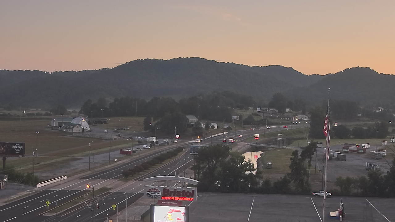 Thumbnail for current weather camera view from Bristol Motor Speedway in Bristol, Tennessee