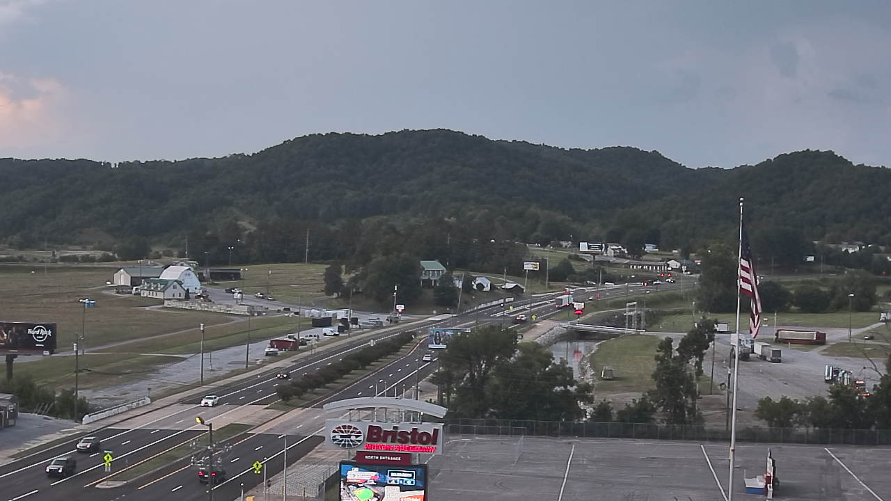 Thumbnail for current weather camera view from Bristol Motor Speedway in Bristol, Tennessee