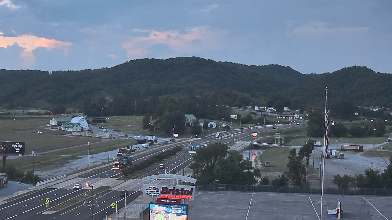 Thumbnail for current weather camera view from Bristol Motor Speedway in Bristol, Tennessee