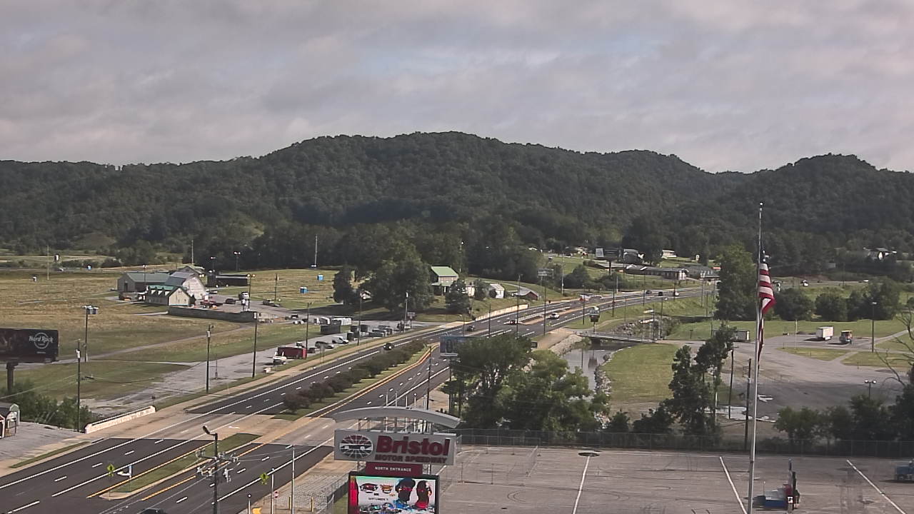 Thumbnail for current weather camera view from Bristol Motor Speedway in Bristol, Tennessee