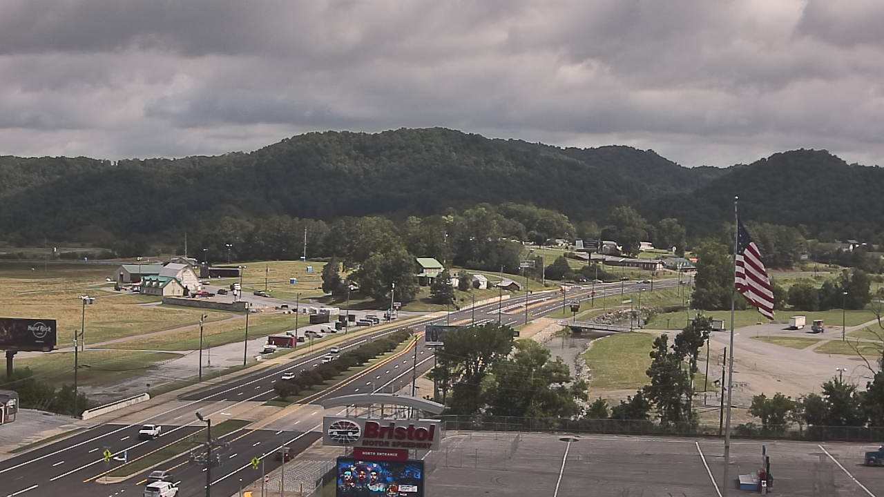 Thumbnail for current weather camera view from Bristol Motor Speedway in Bristol, Tennessee