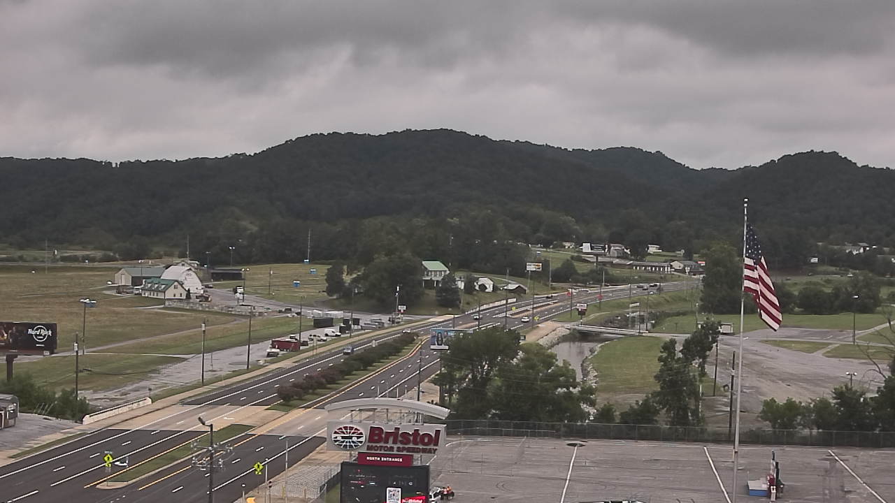 Thumbnail for current weather camera view from Bristol Motor Speedway in Bristol, Tennessee
