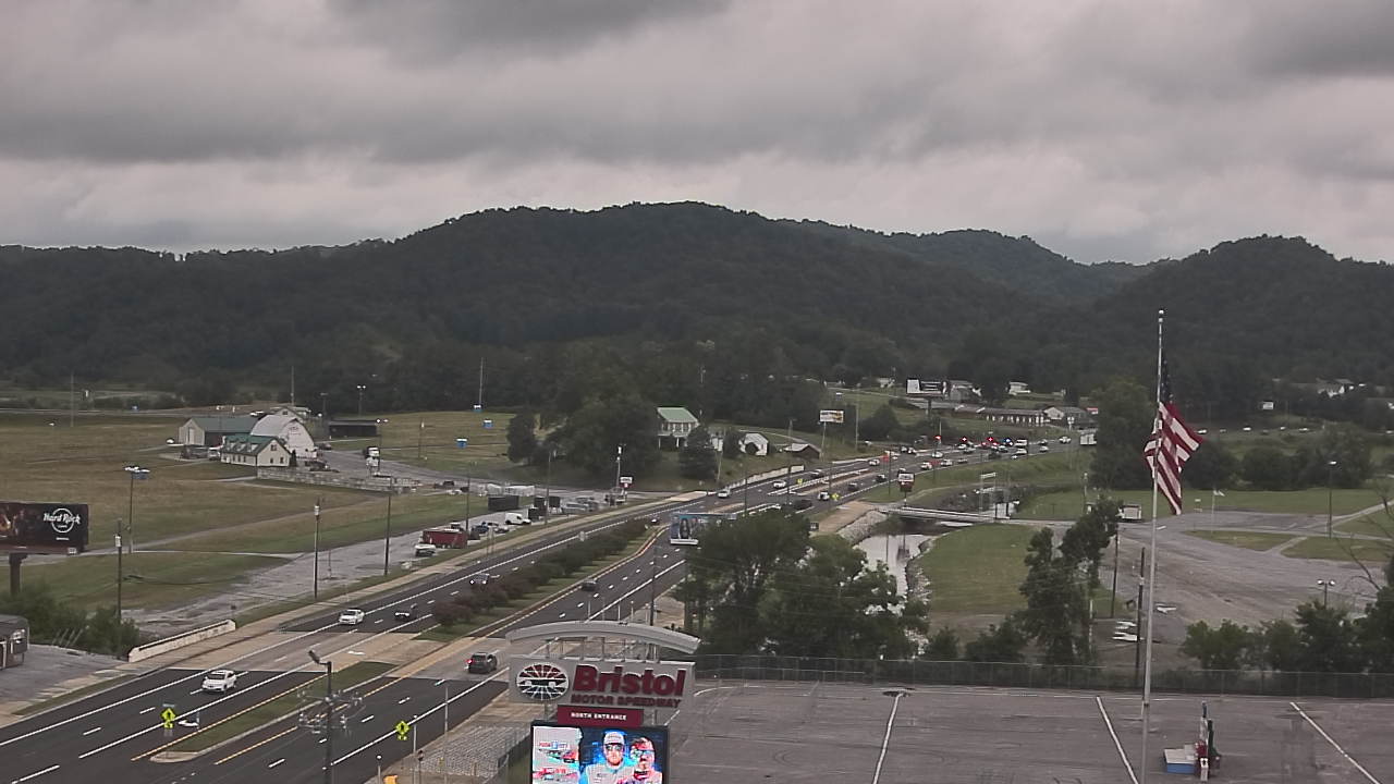 Thumbnail for current weather camera view from Bristol Motor Speedway in Bristol, Tennessee