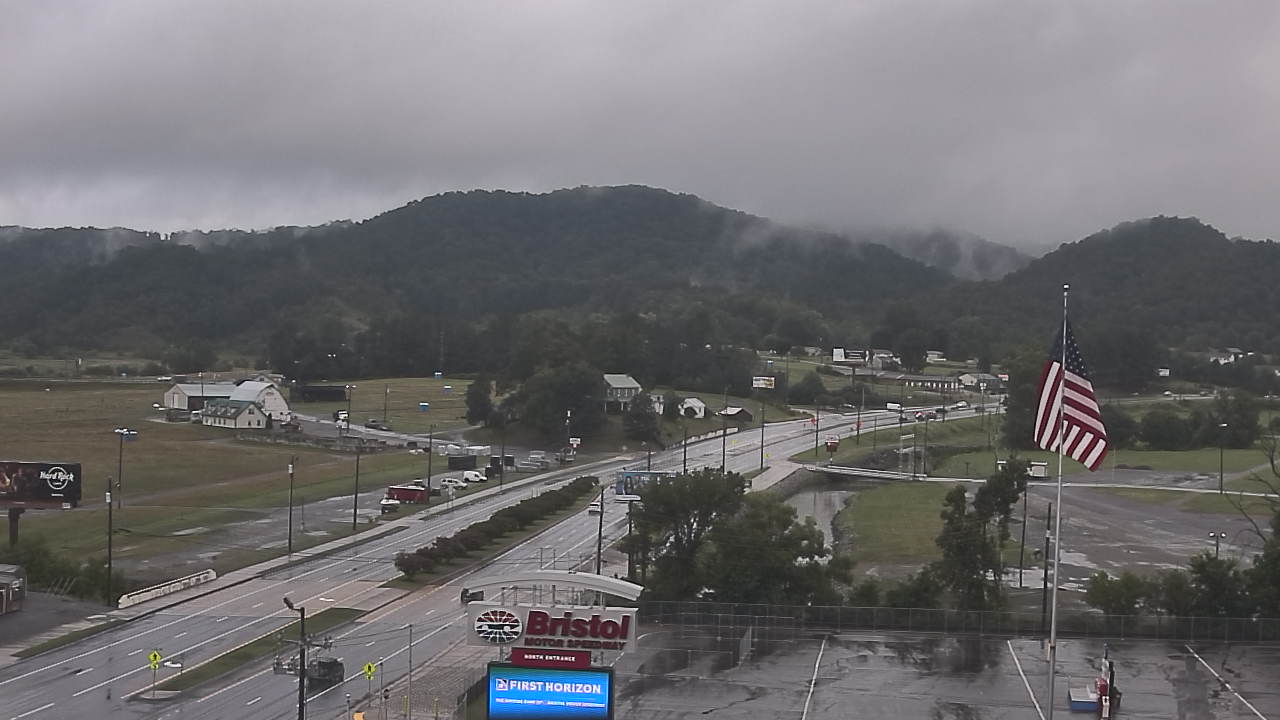 Thumbnail for current weather camera view from Bristol Motor Speedway in Bristol, Tennessee