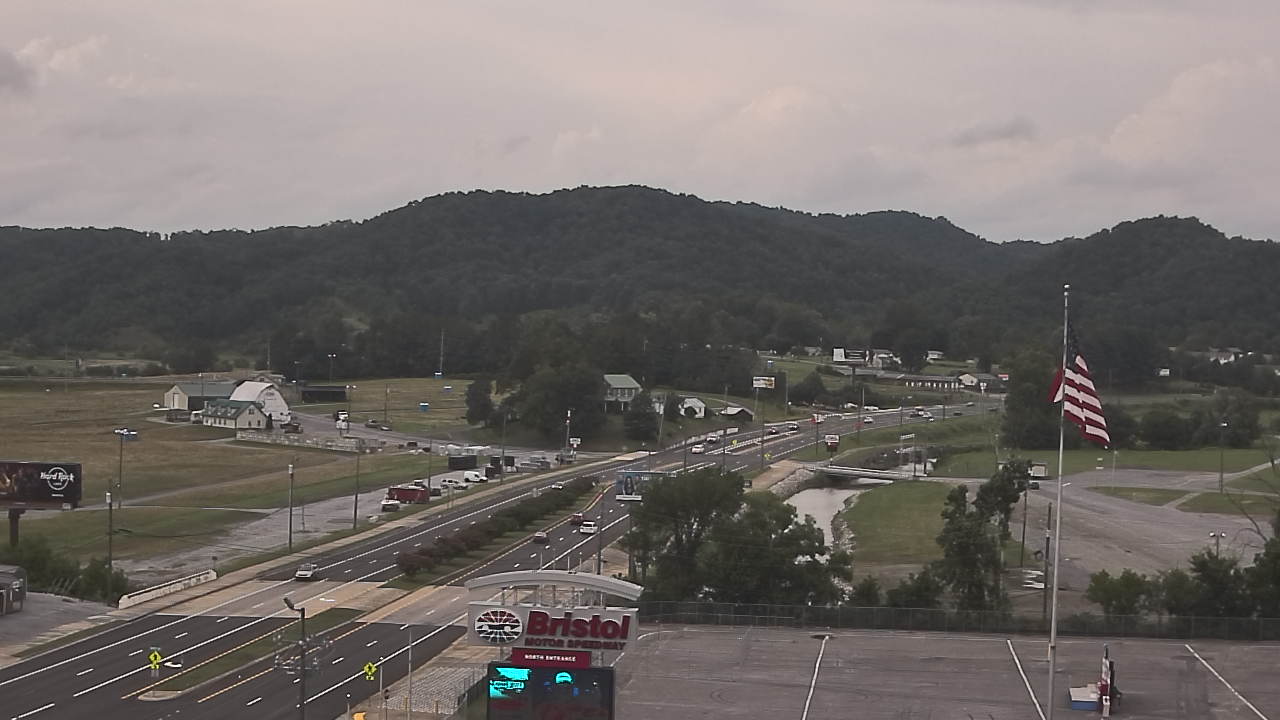 Thumbnail for current weather camera view from Bristol Motor Speedway in Bristol, Tennessee