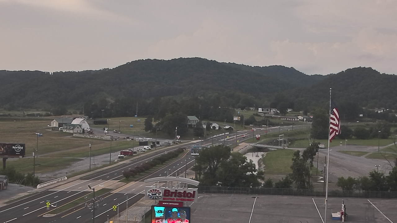 Thumbnail for current weather camera view from Bristol Motor Speedway in Bristol, Tennessee
