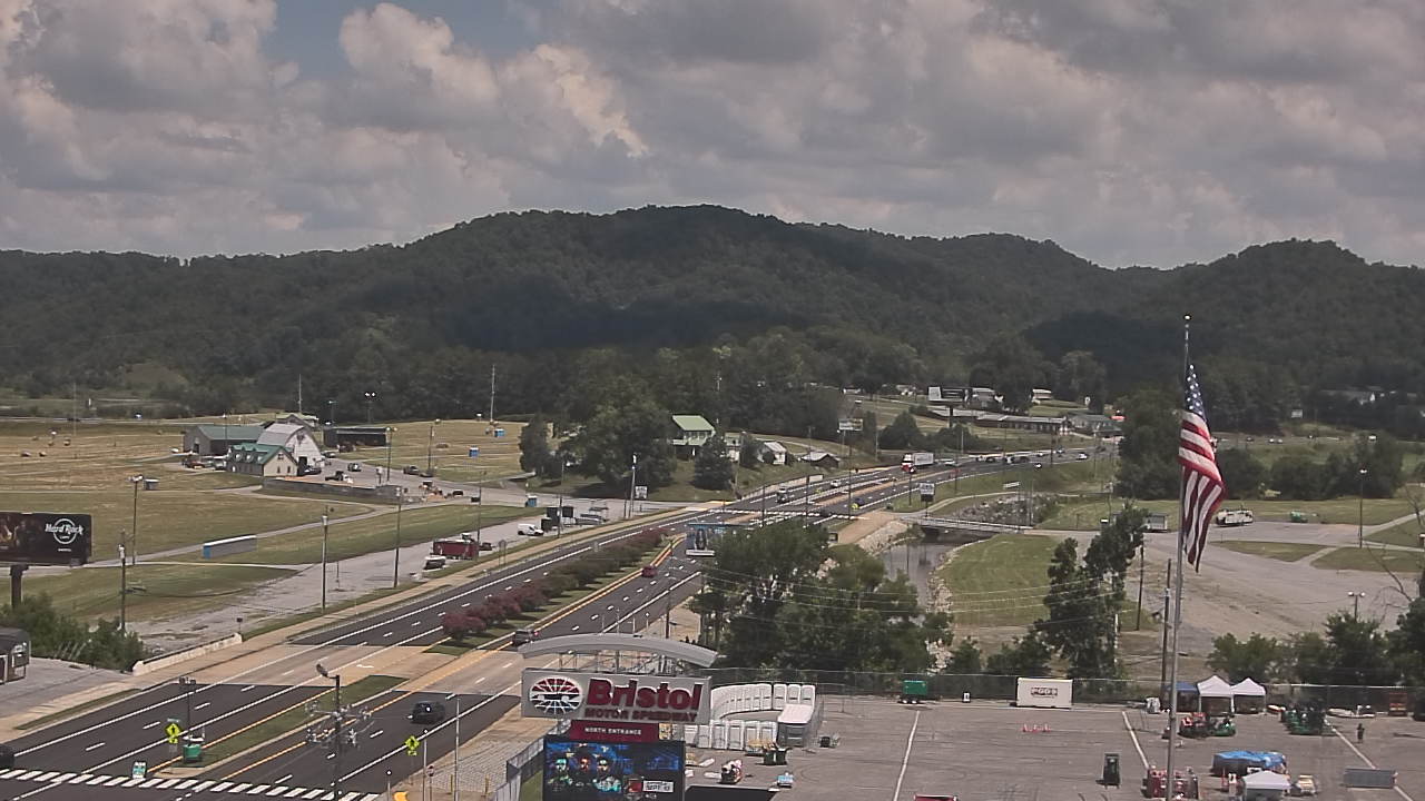 Thumbnail for current weather camera view from Bristol Motor Speedway in Bristol, Tennessee