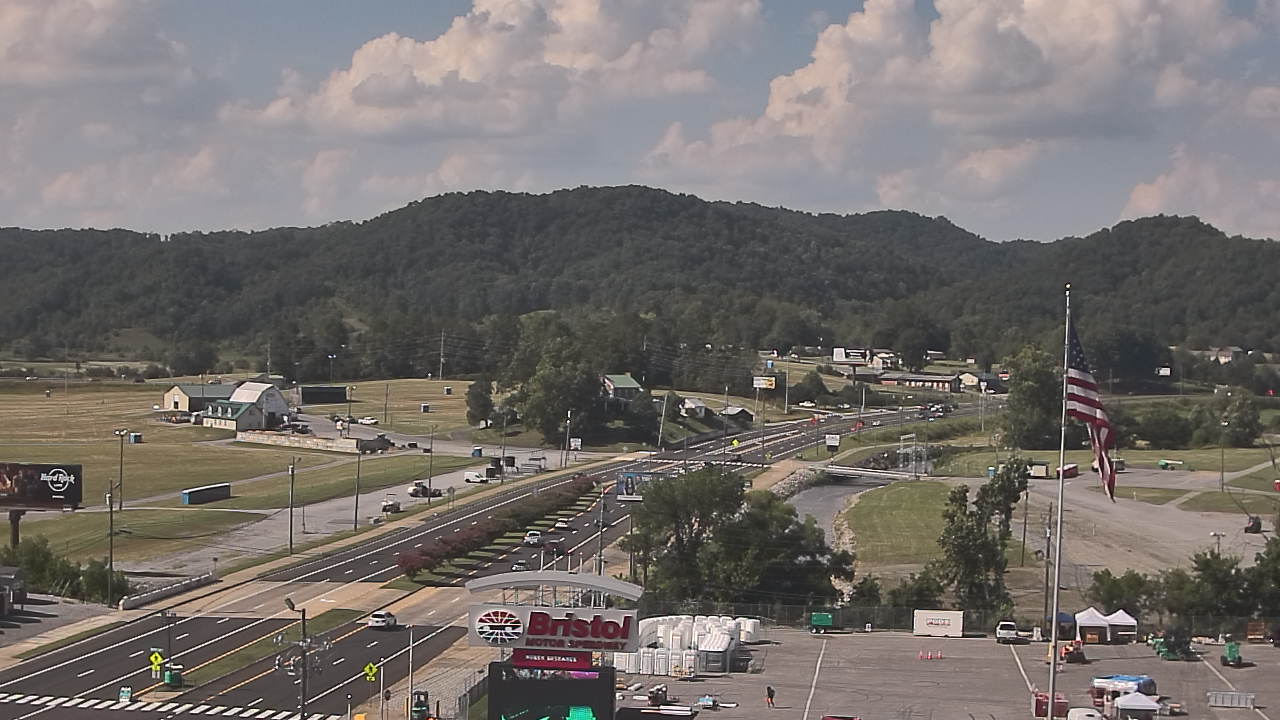 Thumbnail for current weather camera view from Bristol Motor Speedway in Bristol, Tennessee