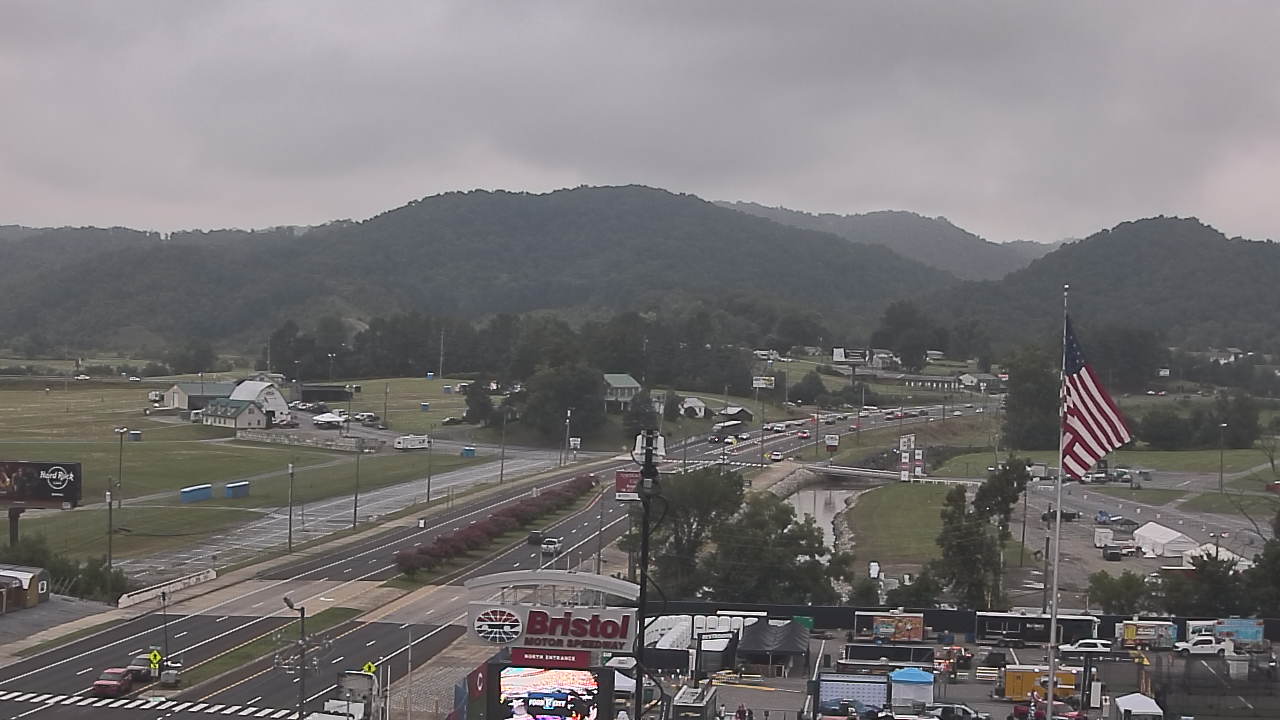 Thumbnail for current weather camera view from Bristol Motor Speedway in Bristol, Tennessee