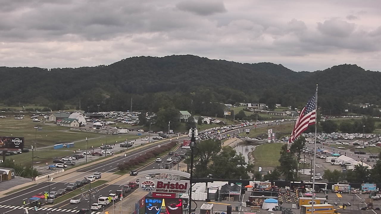 Thumbnail for current weather camera view from Bristol Motor Speedway in Bristol, Tennessee