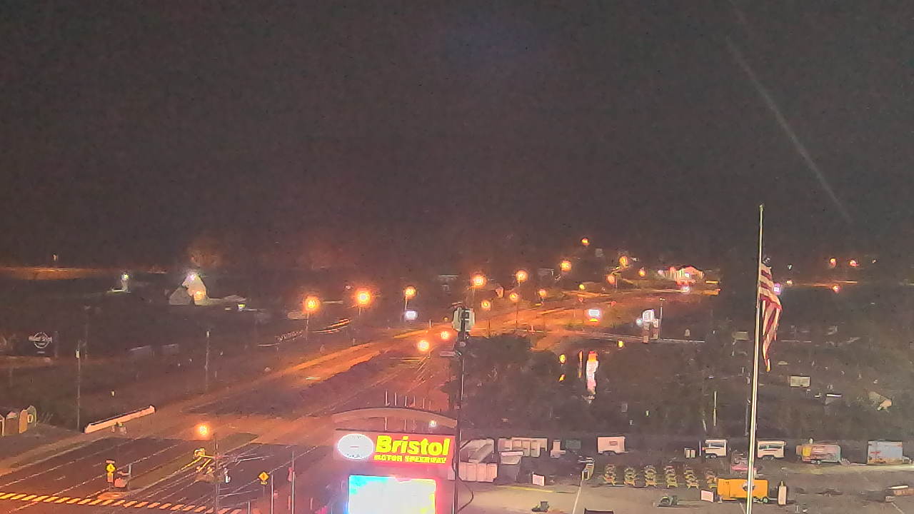 Thumbnail for current weather camera view from Bristol Motor Speedway in Bristol, Tennessee