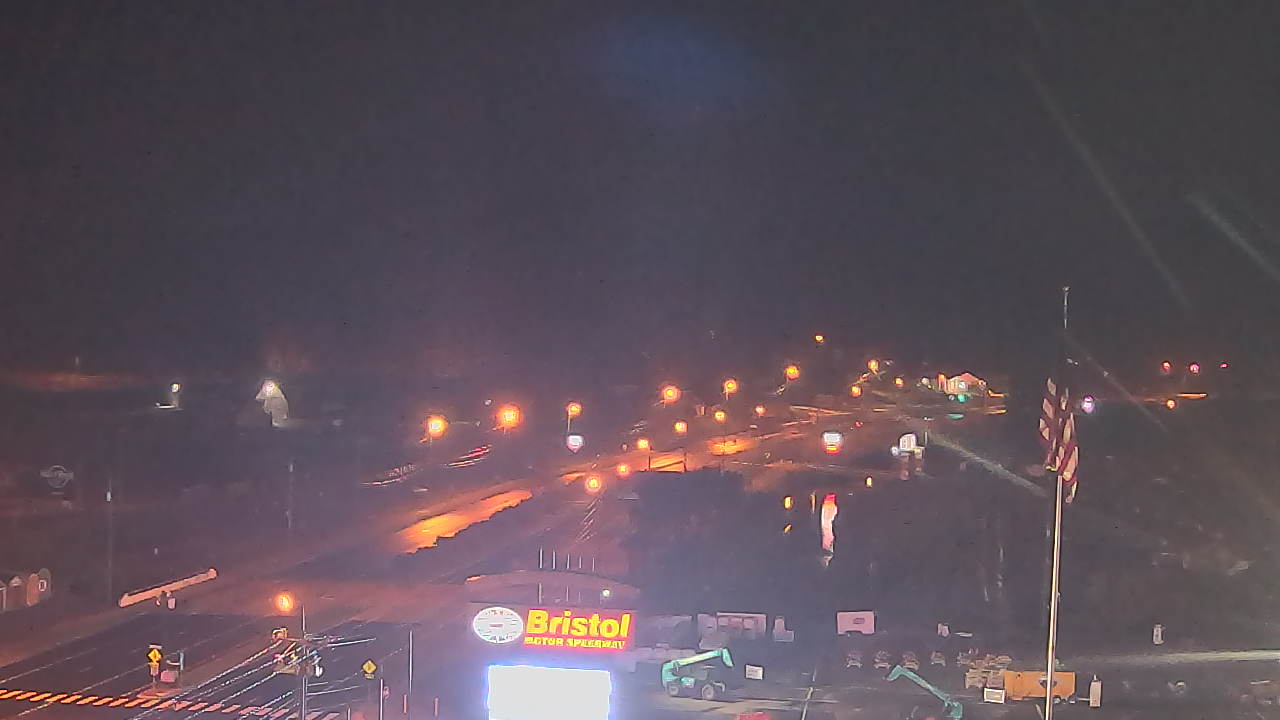 Thumbnail for current weather camera view from Bristol Motor Speedway in Bristol, Tennessee